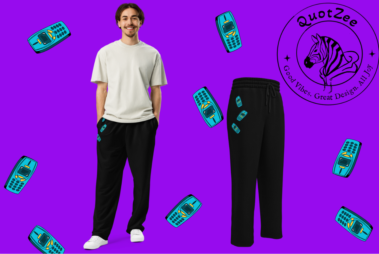 Blue QuotZee hoodie from Nokia bundle featuring a comfortable fit and stylish design, shown in the product image.
