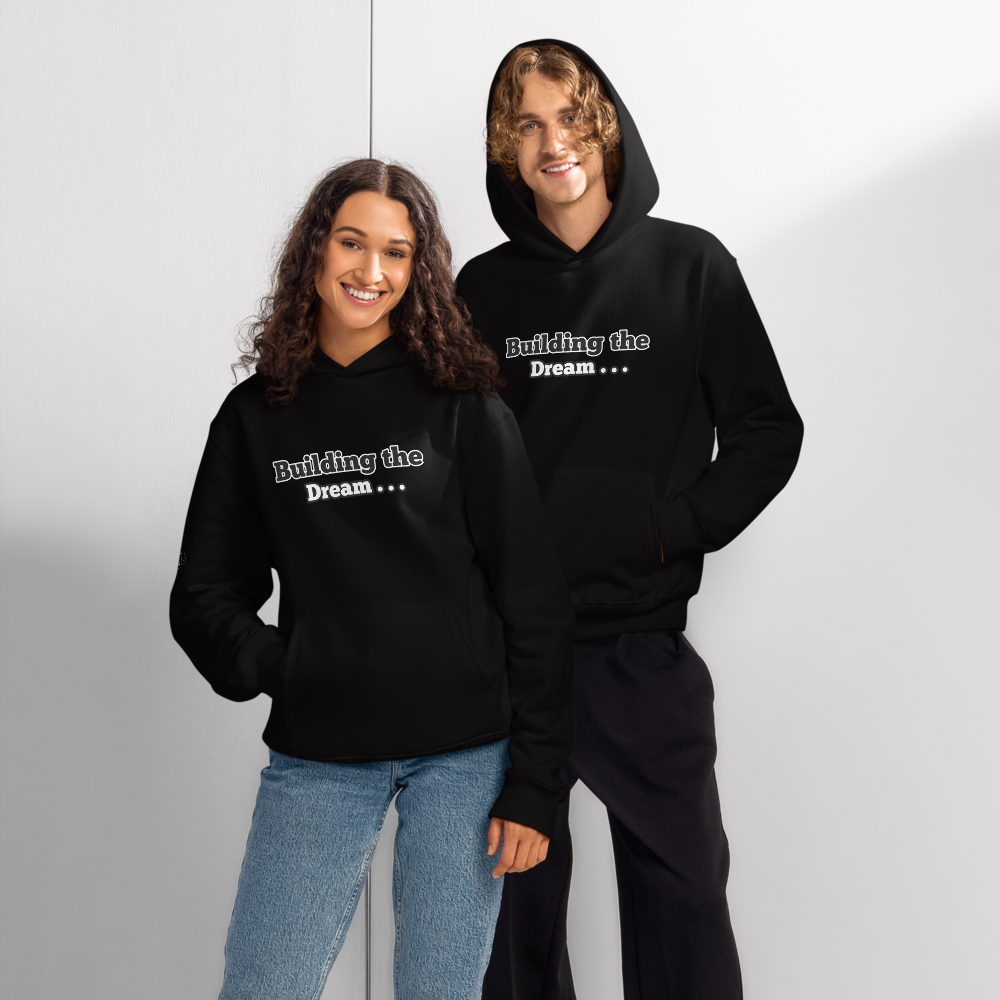 Nokia QuotZee unisex oversized blue hoodie with front pocket, heavyweight cotton, casual streetwear style.