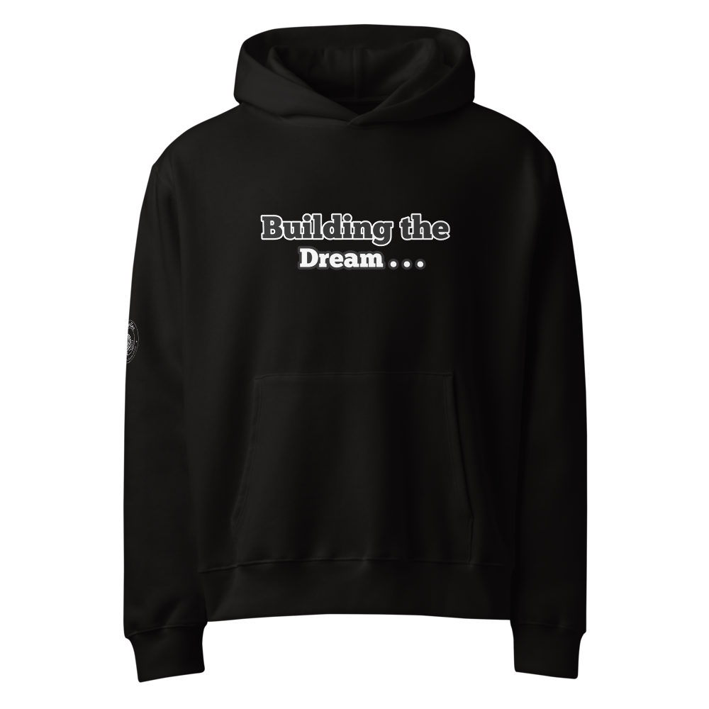Blue Nokia QuotZee hoodie, unisex oversized heavyweight sweatshirt with front design, casual and comfortable everyday wear.